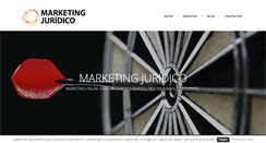Desktop Screenshot of marketingjuridico.es